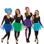 Preview: Tüllrock Damen Kostüm Tutu Petticoat Party Ballett Rockabilly Tanz Rock
