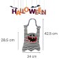 Preview: Halloween Süßigkeitentasche - Gruselige Geister Design, Tragetasche, Bonbontüte, Sammelbeutel