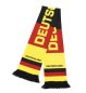 Preview: Deutschland Jersey Fanschal in Schwarz-Rot-Gold mit Deutschland Schriftzug