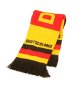 Preview: Deutschland Fanschal in Schwarz-Rot-Gold mit Fransen für Fußballfans