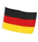 Preview: Deutschland Flagge 90x150 cm in Schwarz-Rot-Gold für Fußball Fans