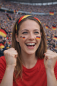 Preview: Deutschland Haarreif in Schwarz-Rot-Gold mit Gratis-Fan-Tattoos