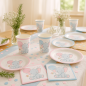 Preview: Baby Shower Deko Elefant Rosa & Blau Einweggeschirr zur Auswahl