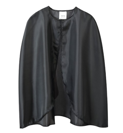 Zauberer Kostüm Set – Magier Umhang mit Hut & Brille in Schwarz – Größen 98, 104/116, 128/140