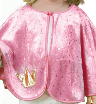 Kinderkostüm "Cape Prinzessin" Umhang Kleinkinder Karneval KiTa Kindergarten Krippe Gr 86, 92