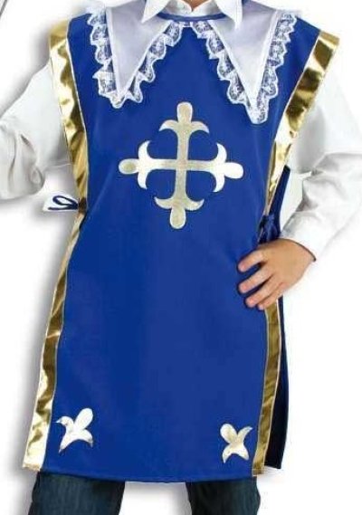 Kinderkostüm - Überwurf- "Athos" Karneval, Fasching, Mottoparty