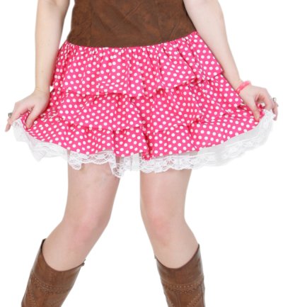 Damenkostüm Cowgirl Kleid in braun-pink Western Country Wilder Westen