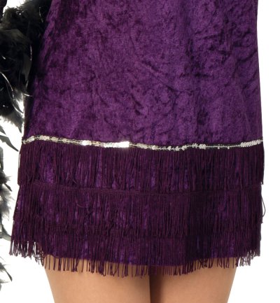 Charleston-Kleid Damen-Kostüm elegante Lady 20er- Jahre