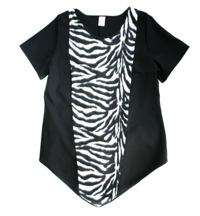 Damenkostüm " Longshirt Zebra ", starke Outfits, ideal für Karneval, Fasching oder einer Mottoparty