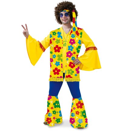 Flower Power Hippie 70er