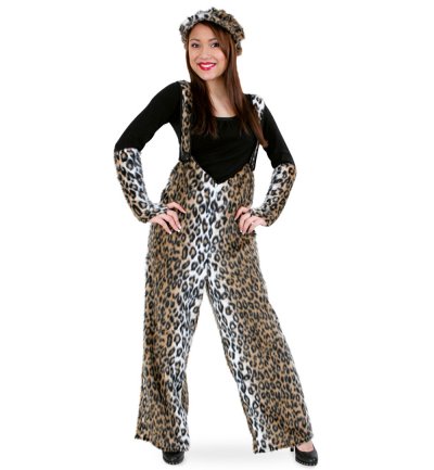 Leopardenkostüm " Plüschhose Leo " für Erwachsene