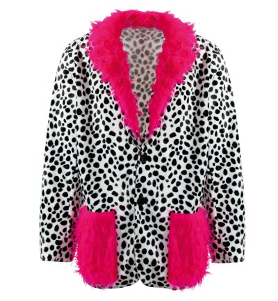 Jacke Pimp Daddy Kostüm Gangster 70er Jahre Party Herrenkostüm Retro Jacke Bad-Taste Millionär