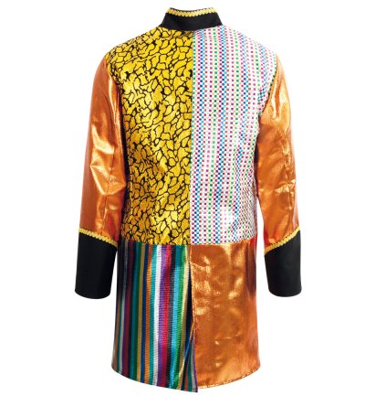 Longjacke Herren Kostümjacke Parade Patchwork Karneval Showmaster Zirkus Pirat für viele Gelegenheiten
