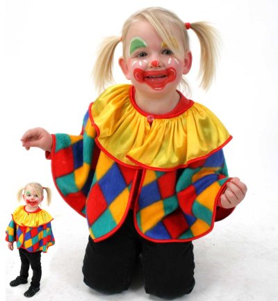 Cape Clown, Karneval, Fasching, Mottoparty, Kindergeburtstag