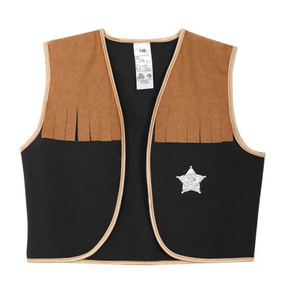 Kostüm Kinder Sheriff Weste Karneval
