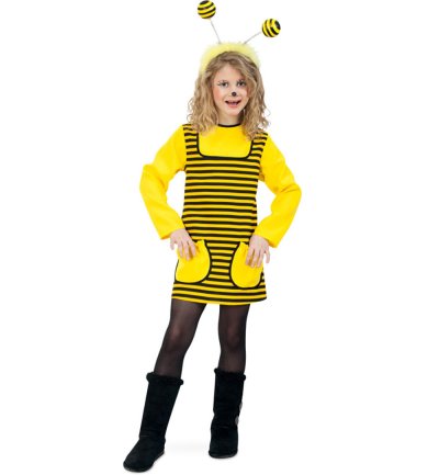 Bienchen Kostüm Kinder, Fasching, Karneval
