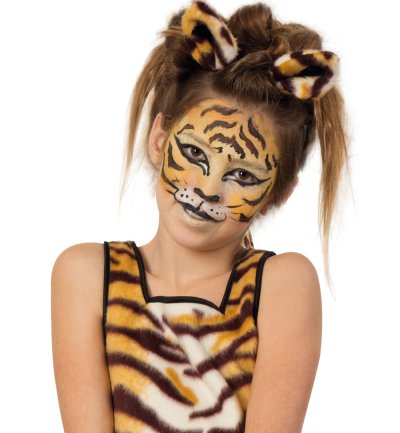 Kostüm Sweet Tisha, Tigerkleid, Fasching, Karneval, Mottoparty