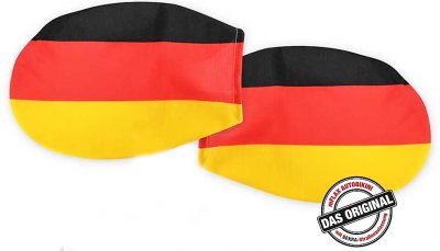 Autobikini, Spiegel-Überzüge Fan, Halter, Autozubehör, Deutschland, WM, EM