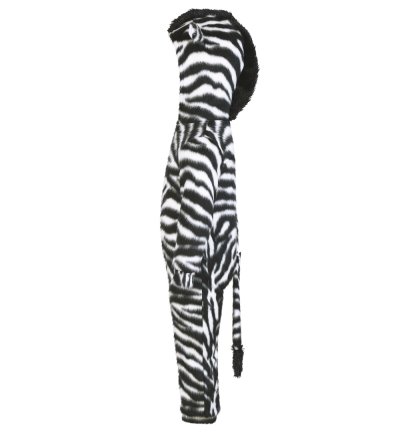Zebra-Kostüm für Kinder mit Kapuze Overall Fasching Tier-Jumpsuit Karneval Kleinkinder-Karnevalskostüm Geburtstags-Geschenk