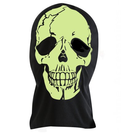 Kinderkostüm Skelett Knochenmann nachtleuchtend Glow in the Dark Halloween Grusel Horror