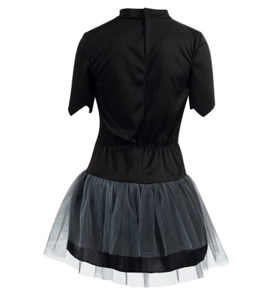 Kinder Skelett Kostüm Kleid bunt nachtleuchtend für Mädchen GID Halloween Monster Knochen Verkleiden für viele Gelegenheiten