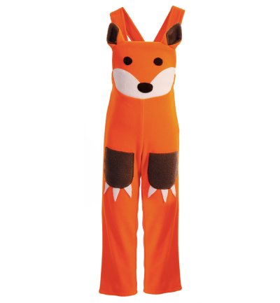 Tierkostüm Fuchs für Kinder Latzhose Waldtier Karneval Verkleidung Spielhose Kostüm Kinderkostüm