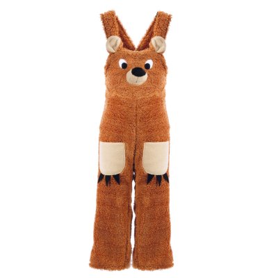 Tierkostüm Bär für Kinder Latzhose Waldtier Karneval Verkleidung Spielhose Kostüm Kinderkostüm Teddy