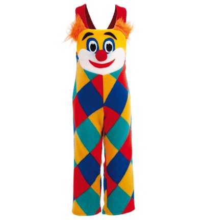Kinderkostüm Clown Latzhose Karneval Verkleidung Spielhose Kostüm Klassiker Kinderkostüm
