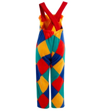 Kinderkostüm Clown Latzhose Karneval Verkleidung Spielhose Kostüm Klassiker Kinderkostüm
