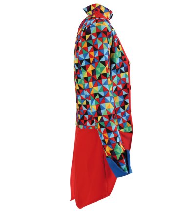 Jacke Zirkusdirektorin Dompteurin bunt Gardeuniform