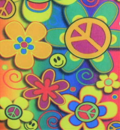 Damenkostüm "Hippie Summer", 60er Jahre, Blumenkind, Festival