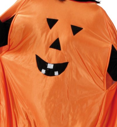 "Kürbis" Kostüm für Damen Kleid und Hut Halloween Karneval