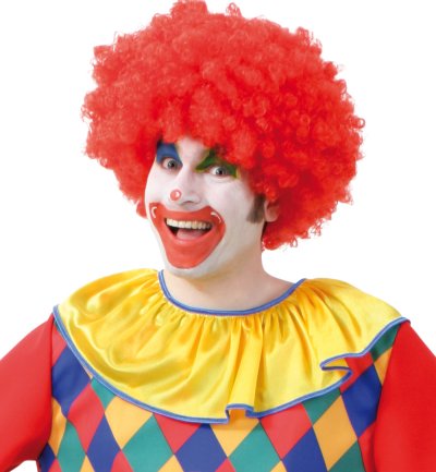 Clownskostüm "Chico", Oberteil, Karneval, Fasching, Mottoparty