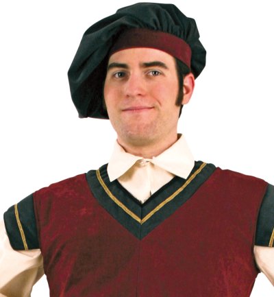 "Knecht" Mittelalter-Kostüm für Herren Hofnarr Karneval Mottoparty