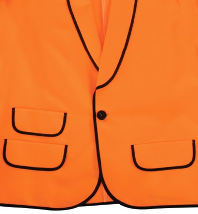 Jackett für Herren orange neon
