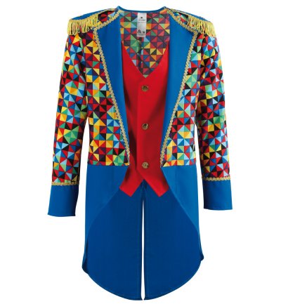 Frack bunt Zirkusdirektor Dompteur Gardeuniform