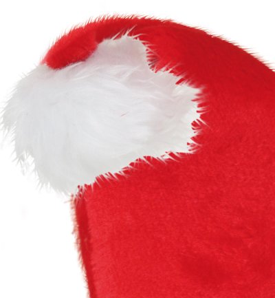 Nikolausmantel aus Plüsch für Erwachsene, Weihnachten, Weihnachtsmann