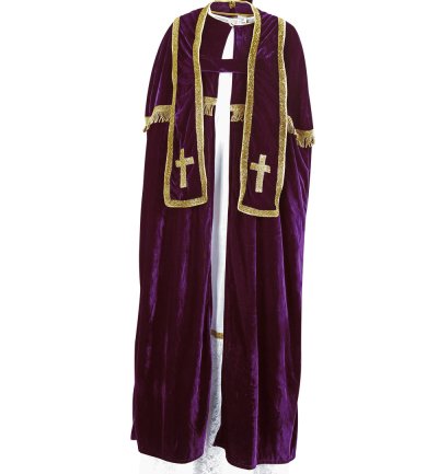 Bischof_Robe_Hut_edel_lila