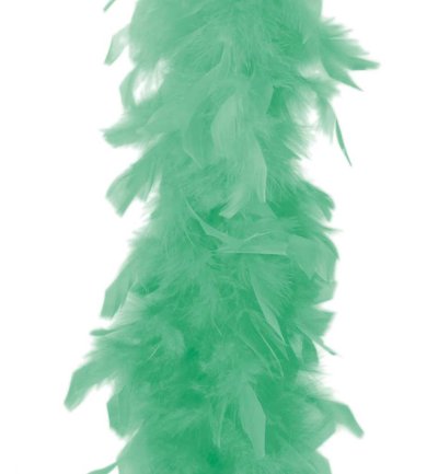 Federboa einfarbig verschiedene Farben und Federdichten