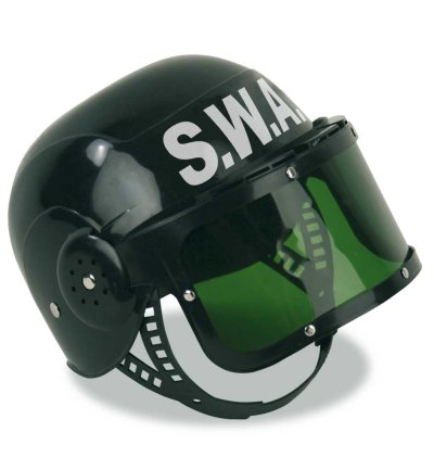 SWAT-Helm mit Visier Kinder Spielhelm Rollenspiel Einsatzhelm