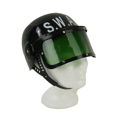 SWAT-Helm mit Visier Kinder Spielhelm Rollenspiel Einsatzhelm