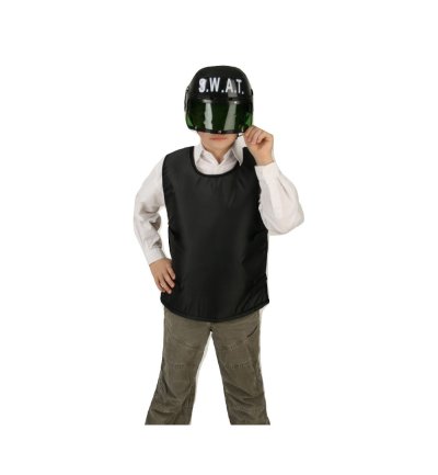 SWAT-Helm mit Visier Kinder Spielhelm Rollenspiel Einsatzhelm