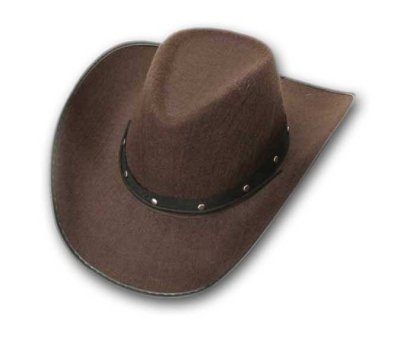 Texas Cowboyhut, sortierte Farben, Gr. 58 cm, Western, Saloon, Karneval, Wilder Westen