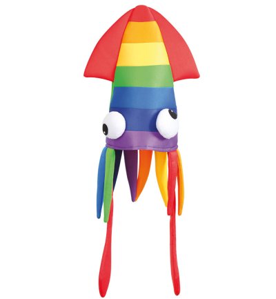 Hut "Oktopus", Tintenfisch, Bunt, Mütze, Tiermütze, Tierkostüm, Karneval, Fasching, Mottoparty