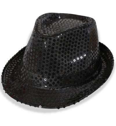 KOSTÜM - SET, für Herren, Pailletten - Set, 4 tlg. Weste, Hut, Brille & Schleife, perfekt ausgestattet für die nächste Karnevalsparty