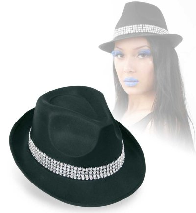 Hut Las Vegas, Gr. 58 cm, Mottoparty, Partyhut, Karneval, Las Vegas