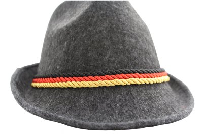 Hut " Deutschland " Fan Tiroler Kopfbedeckung Fahne