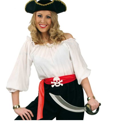 Piraten Dreispitz Räuberbraut Piratenkapitän Erwachsene für Theater, Rollenspiele u. vieles mehr