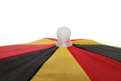 Kopfschirm "FAN" mit Gummizug, Deutschland, Fahne