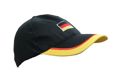 Basecap "FAN" Deutschland, Fußball, Flagge, WM, EM